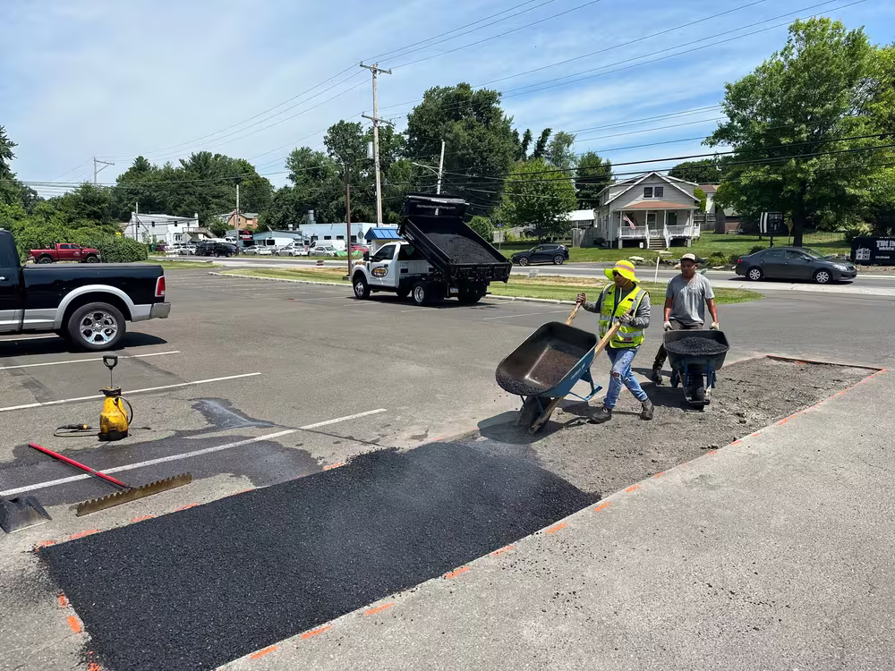 Asphalt paving by Harrison Asphalt